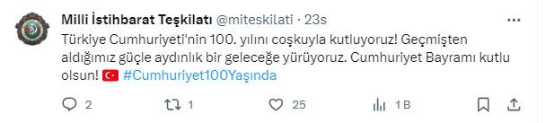 Siyasiler Türkiye Cumhuriyeti’nin 100. Yaşını kutladı 7